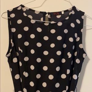 Very flirty polka dot dress